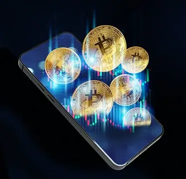 Trading-Dashboard der BTC Profixor App auf Smartphone